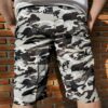 Bermudas comprimento fria camuflagem cor - Image 3