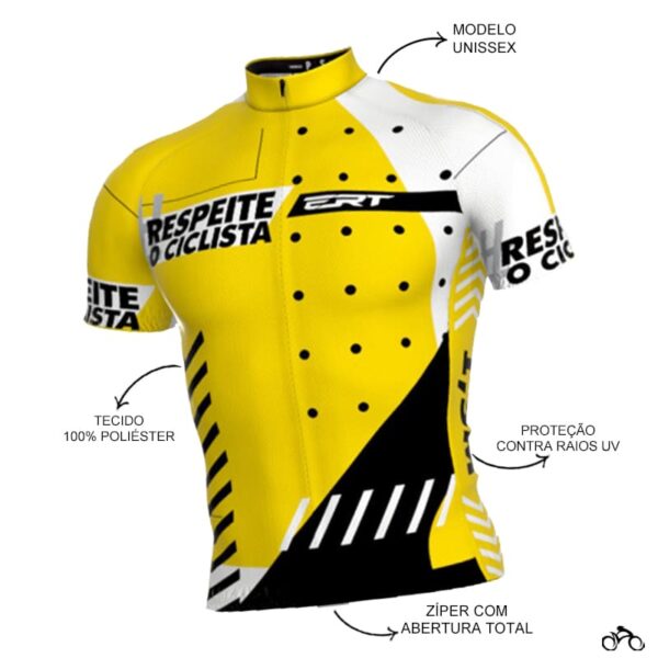 Camisa Ciclismo Ert Nova Tour Respeite o Ciclista Mtb Speed - Image 3