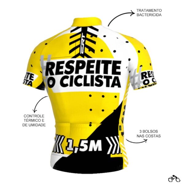 Camisa Ciclismo Ert Nova Tour Respeite o Ciclista Mtb Speed - Image 4