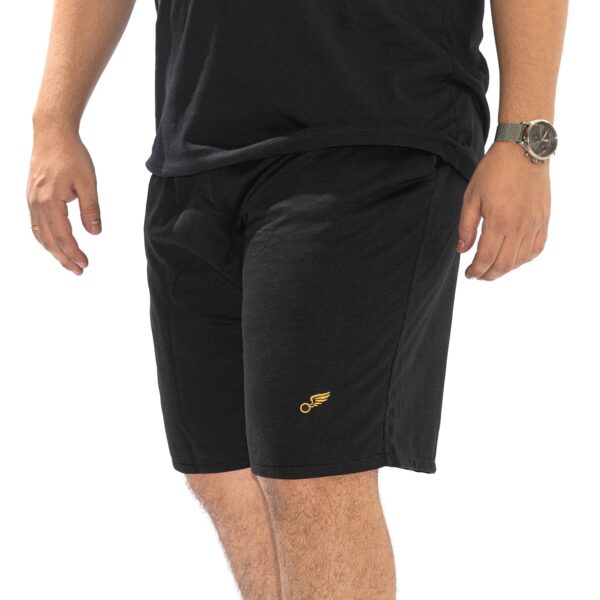 Kit 2 Bermudas de Moletom Shorts Top Barato Academia Treino Masculino 3 bolsos com Elastico e Cordão Praia Surf Adulto Atacado - Image 3