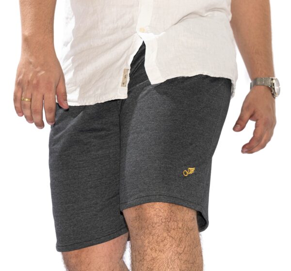 Kit 2 Bermudas de Moletom Shorts Top Barato Academia Treino Masculino 3 bolsos com Elastico e Cordão Praia Surf Adulto Atacado - Image 5