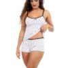 Kit 5 Baby Doll Short Doll Revenda atacado Sacoleira Pijama Feminino Ideal Mulher Bermudinha e Camiseta Estampada Animada - Image 6